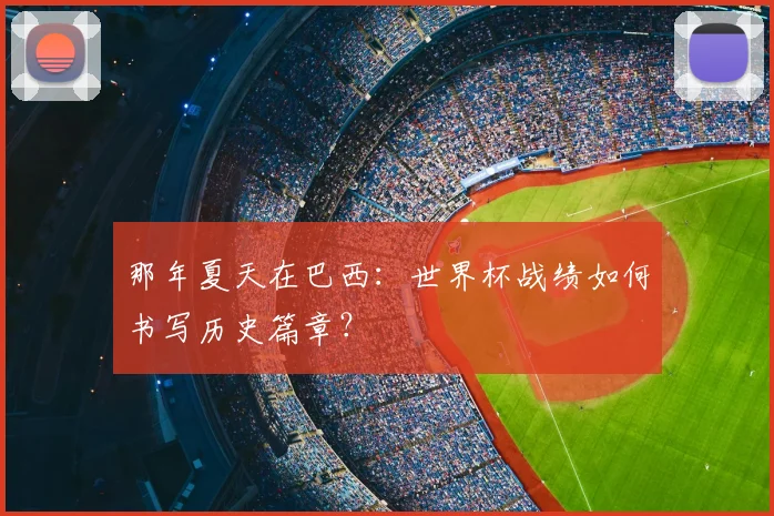 那年夏天在巴西：世界杯战绩如何书写历史篇章？